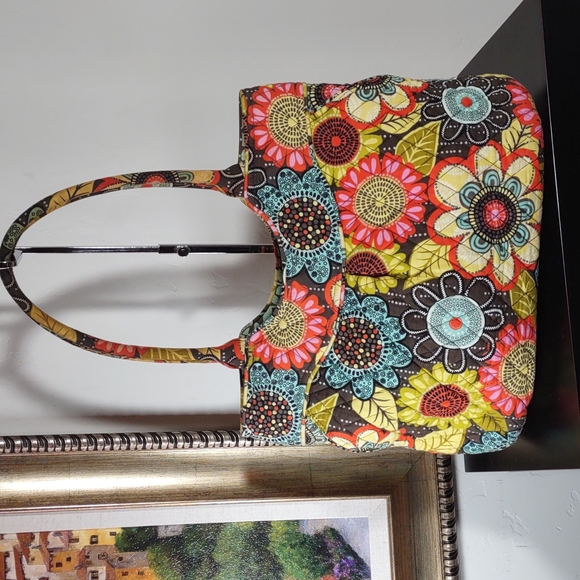 Vera Bradley Bags Vera Bradley Flower Shower Quilted Shoulder Bag